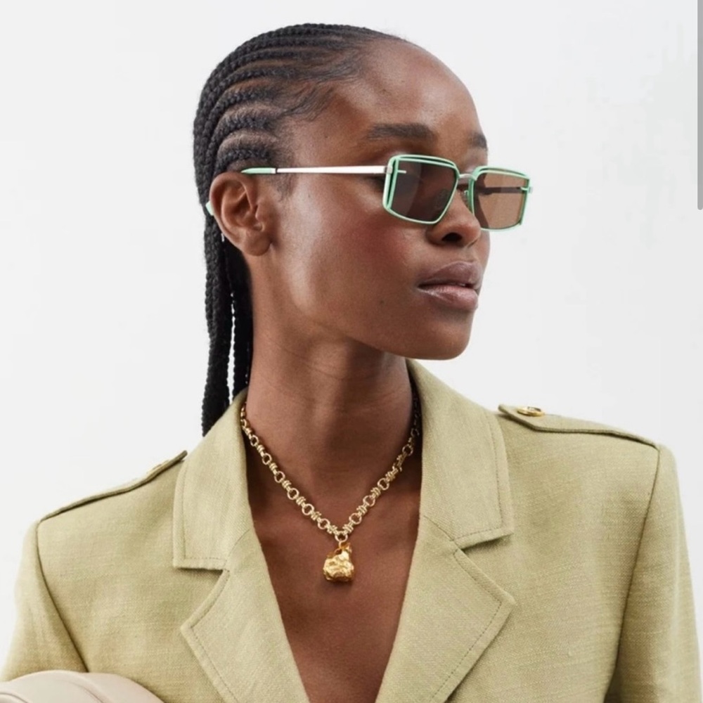 NWT FENDI First Rectangular Sunglasses - Picture 6 of 8
